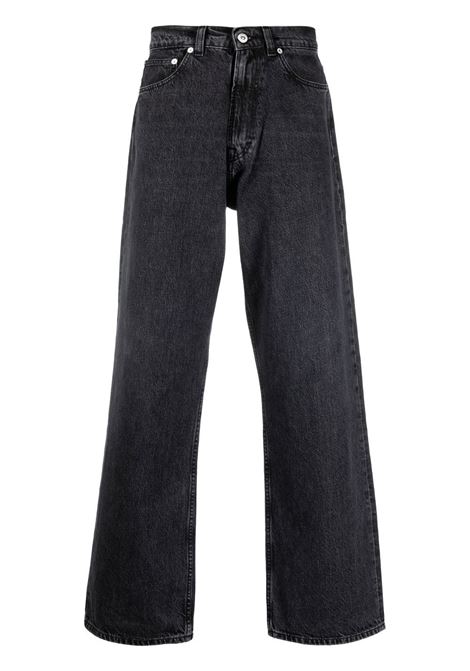 Black Third Cut straight-leg jeans - men